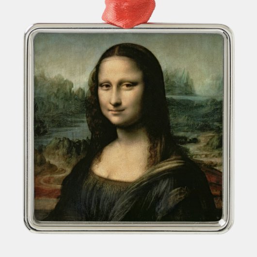 Ornement Métallique Leonardo Vinci | Mona Lisa, c.1503-6 (Devant)