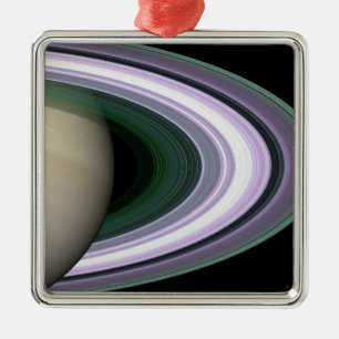 Ornement Métallique Les anneaux de Saturn