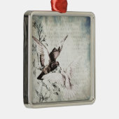 Ornement Métallique Les colombes (Droite)