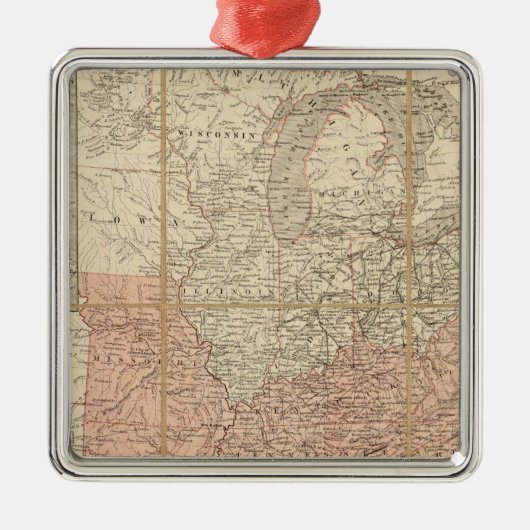 Ornement Métallique Les Etats-Unis 37 (Devant)