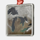 Ornement Métallique Les Grands Lacs 3 (Gauche)