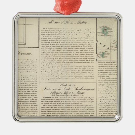 Ornement Métallique Les Îles Canaries 5 (Devant)