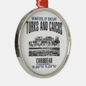 Ornement Métallique Les Îles Turques et Caïques (Droite)