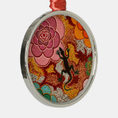 Ornement Métallique Les roses du désert (Droite)