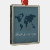 Ornement Métallique Let the adventure begin (Droite)