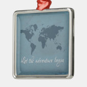 Ornement Métallique Let the adventure begin (Gauche)