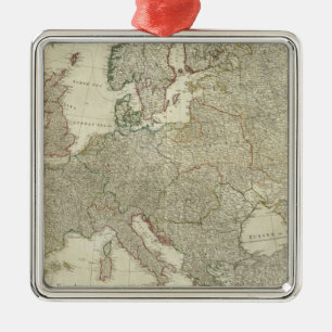 Ornement Métallique L'Europe composée 2