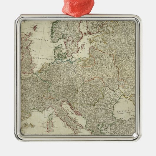 Ornement Métallique L'Europe composée 2 (Devant)