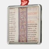 Ornement Métallique L'évangile de St Mark (Gauche)