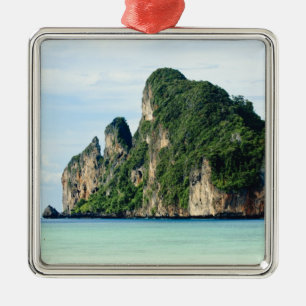 Ornement Métallique l'île de Ko Phi Phi sur la mer d'Andaman, Krabi