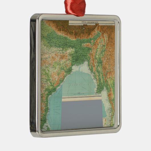 Ornement Métallique L'Inde composée (Droite)