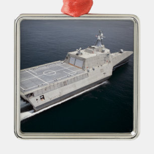 Ornement Métallique L'indépendance littorale 3 de bateau de combat