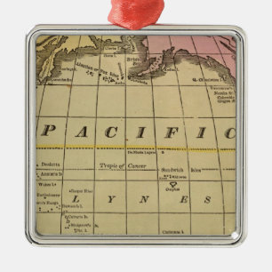 Ornement Métallique L'océan pacifique 7