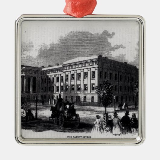 Ornement Métallique L'office des brevets (Devant)