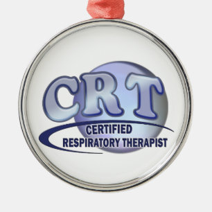 ORNEMENT MÉTALLIQUE LOGO BLEU, THÉRAPERATIQUE RESPIRATOIRE CERTIFIÉ