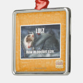 Ornement Métallique LOLZ maintenant dans de poche (Gauche)
