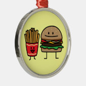 Ornement Métallique L'ordure de petit pain d'aliments de préparation (Droite)