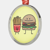 Ornement Métallique L'ordure de petit pain d'aliments de préparation (Gauche)