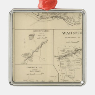 Ornement Métallique Loudon, Warner