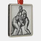 Ornement Métallique Lutteurs turcs (Droite)