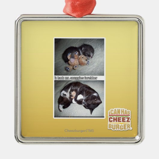 Ornement Métallique M. snuggies forebber de hadz d'iz (Devant)