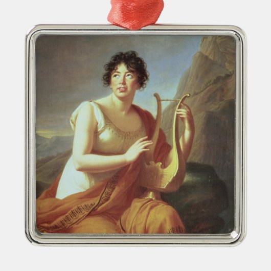 Ornement Métallique Madame de Stael comme Corinne, 1809 (Devant)