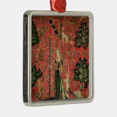 Ornement Métallique Madame et la licorne : 'Touch (Droite)