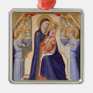 Ornement Métallique Madonna dans la gloire, c.1315 (tempera sur le