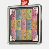 Ornement Métallique Mah Jongg One Bams (Gauche)