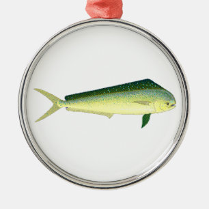 Ornement Métallique Mahi Mahi