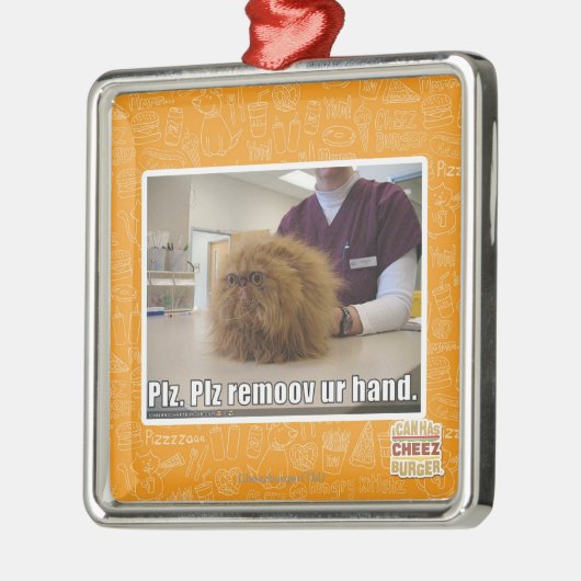 Ornement Métallique Main d'ur de remoov de PLZ (Gauche)