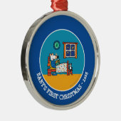 Ornement Métallique Maisy Ready pour les pyjamas Bed Blue (Droite)