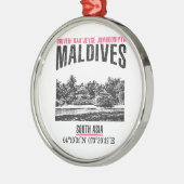 Ornement Métallique Maldives (Gauche)