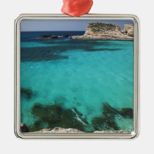 Ornement Métallique Malte, île de Comino, The Blue Lagoon
