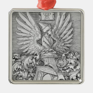 Ornement Métallique Manteau des bras de la famille de Durer