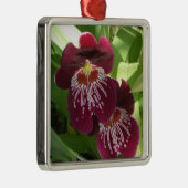 Ornement Métallique Maroon Orchids II (Droite)