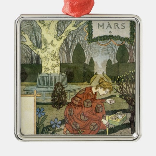 Ornement Métallique Mars (Devant)