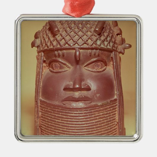 Ornement Métallique Masque du Bénin (Devant)