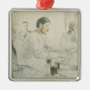 Ornement Métallique Maxime Gorki enfants lisant son poème 'de