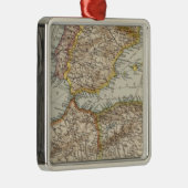 Ornement Métallique Mer Méditerranée W (Droite)