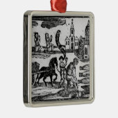 Ornement Métallique Mettez en évidence vos morts, la grande peste de (Droite)