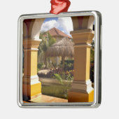 Ornement Métallique Mexique, Riviera Maya, architecture à Iberostar (Gauche)