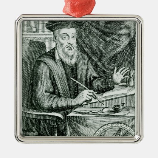 Ornement Métallique Michel de Nostredame (Devant)