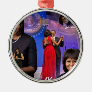 Ornement Métallique Michelle Obama