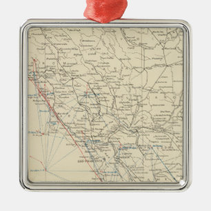 Ornement Métallique Milieu la Californie de chaîne de côte