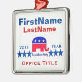 Ornement Métallique Modèles républicains (Gauche)