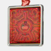 Ornement Métallique Mola Design par les Indiens San Blas (Gauche)