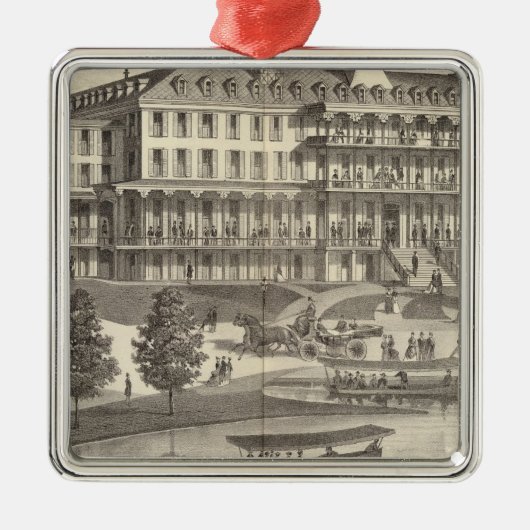 Ornement Métallique Monmouth House, Spring Lake Beach, New Jersey (Devant)