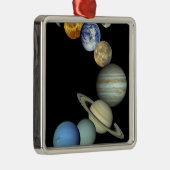 Ornement Métallique Montage d'un système solaire (Droite)