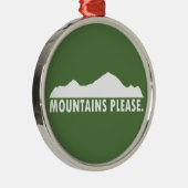 Ornement Métallique Montagnes S'Il Vous Plaît (Droite)